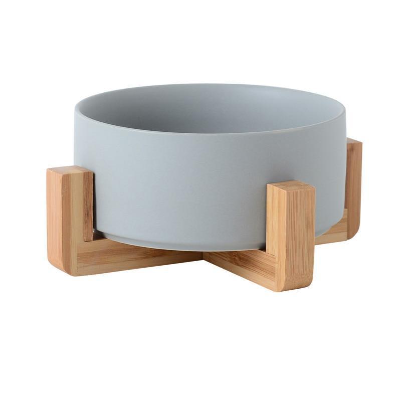 Shop 200003694 Gray with stand / S 12.8cm Melo Pet Bowl Mademoiselle Home Decor