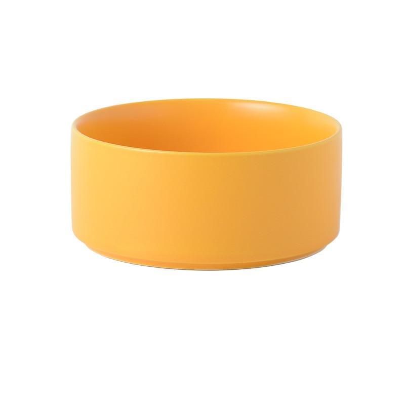 Shop 200003694 Yellow / S 12.8cm Melo Pet Bowl Mademoiselle Home Decor