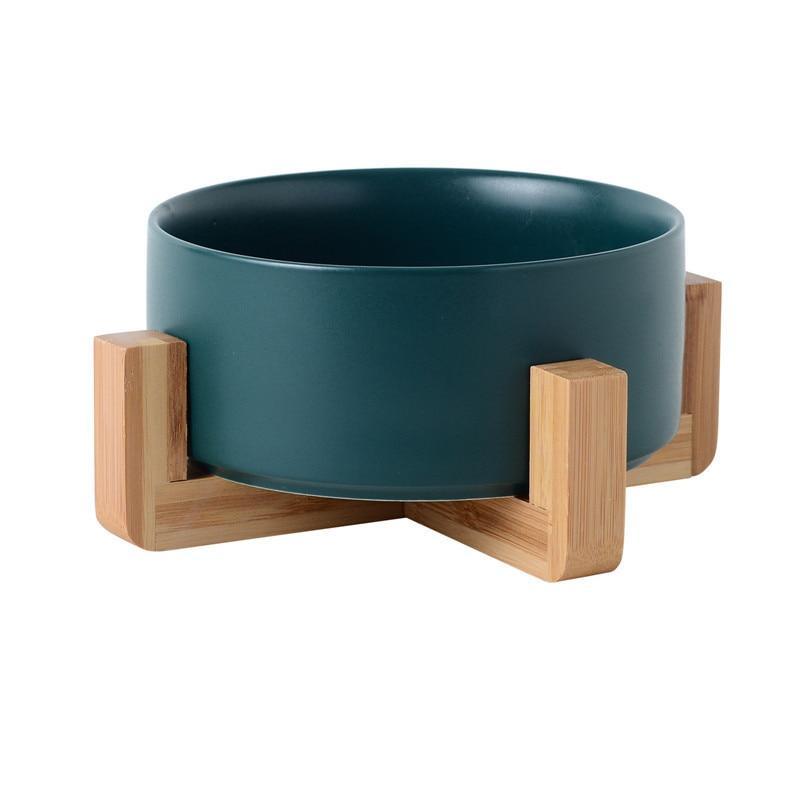 Shop 200003694 Green with stand / S 12.8cm Melo Pet Bowl Mademoiselle Home Decor