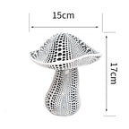 Shop 200042147 Light Grey Mushroom Miali Decor Mademoiselle Home Decor