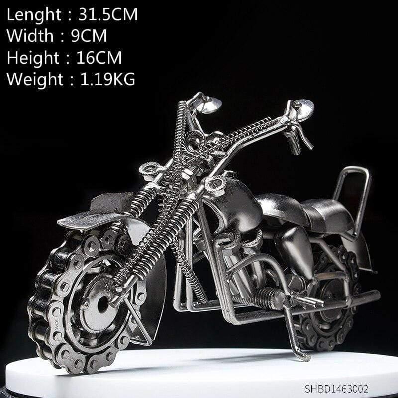 Shop 200042147 Gray Motorcycle A Mike Decor Mademoiselle Home Decor