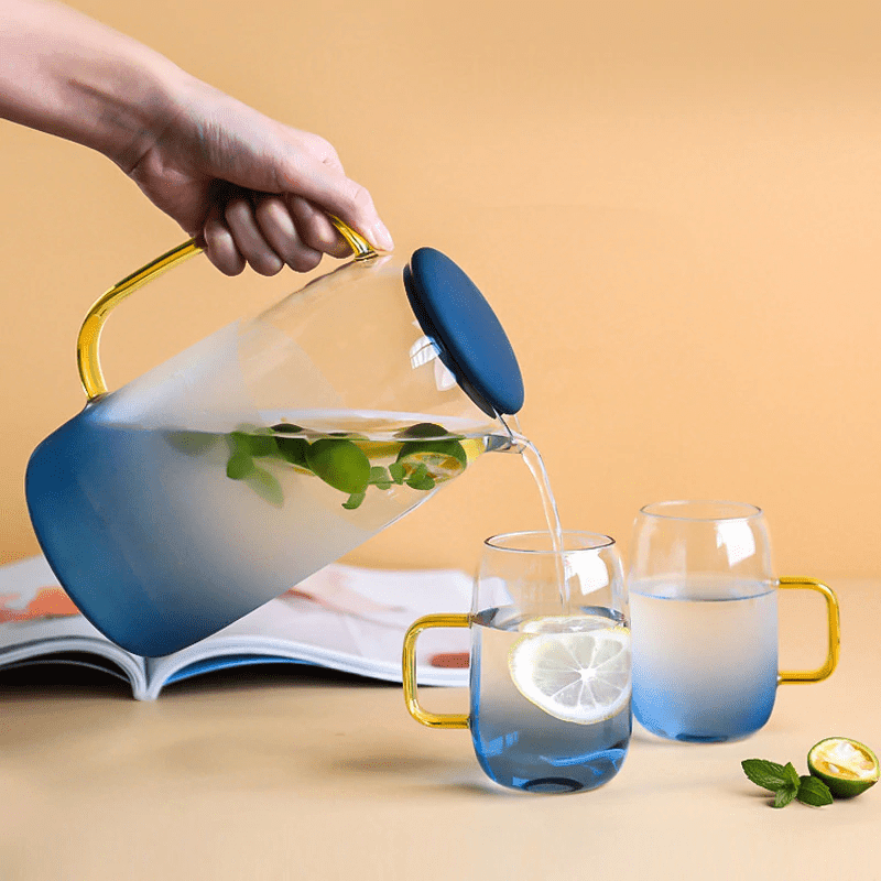 Shop Jars & Dispensers Teapot & Cups Set Miko Gradient Water Jug Mademoiselle Home Decor