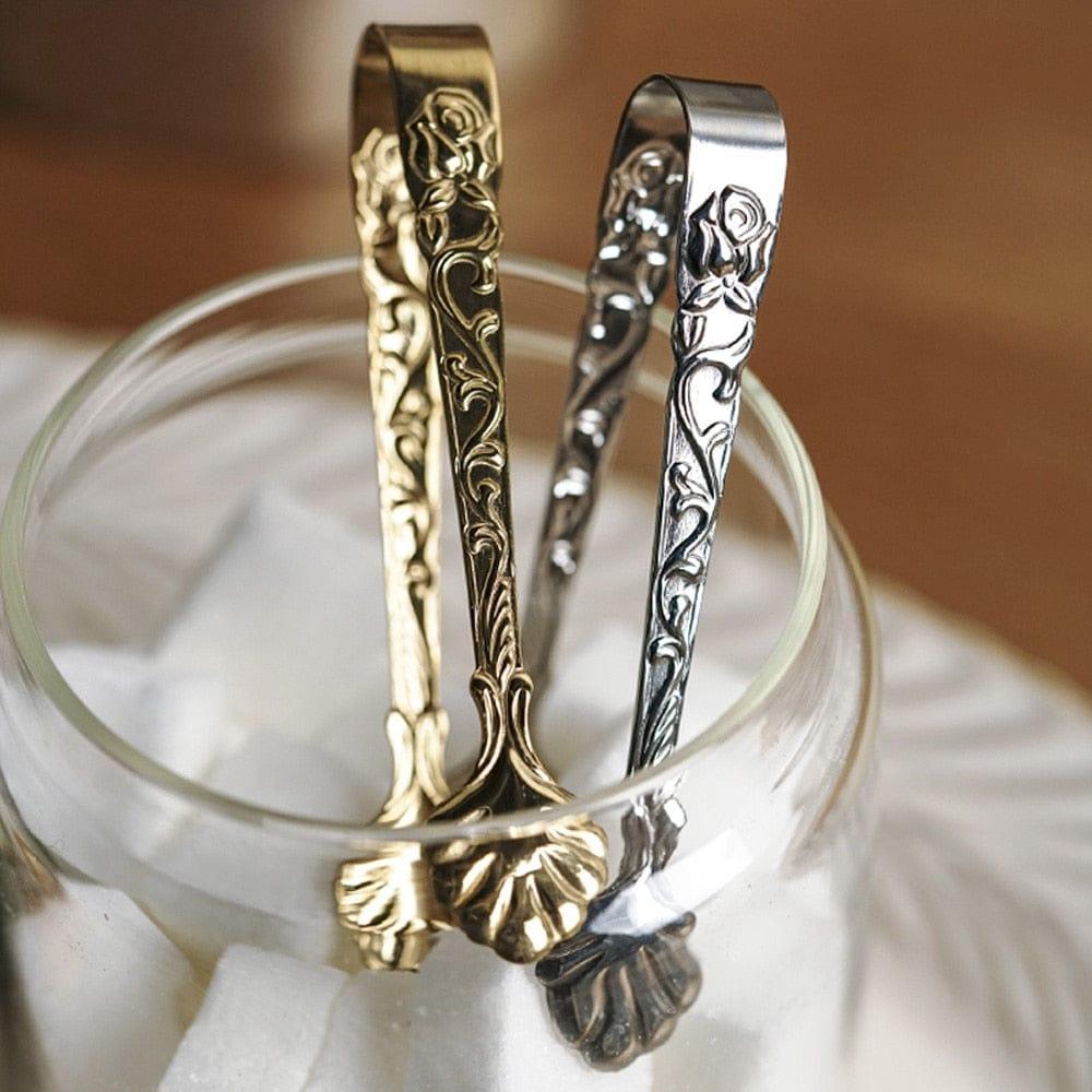 Shop 0 1PC Stainless Steel Ice Cube Clips Sugar Tongs Foods BBQ Clips Ice Clamp Tool Bar Kitchen Serving Tong Kitchen Accessories Mademoiselle Home Decor