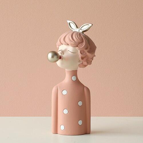 Shop 200044142 Small  Pink Millie Sculpture Mademoiselle Home Decor