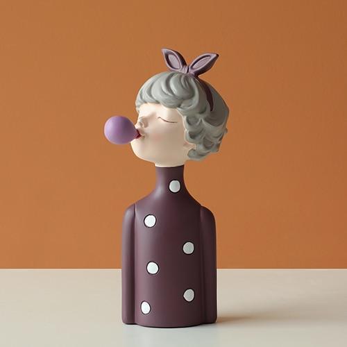 Shop 200044142 Small Purple Millie Sculpture Mademoiselle Home Decor