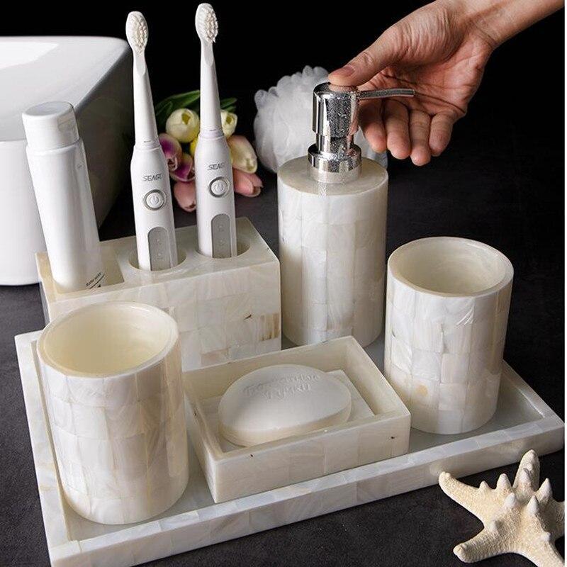 Shop 0 Mimosa Bathroom Accessories Set Mademoiselle Home Decor