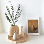 Shop 0 Retro Wooden Vase Ins Creative Flower Arrangement Bottle Desktop Decorative Vases Simple Practical Home Decor Ornaments مزهريات Mademoiselle Home Decor