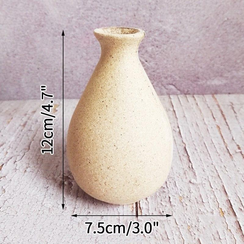 Shop 0 Vase S2 Retro Wooden Vase Ins Creative Flower Arrangement Bottle Desktop Decorative Vases Simple Practical Home Decor Ornaments مزهريات Mademoiselle Home Decor