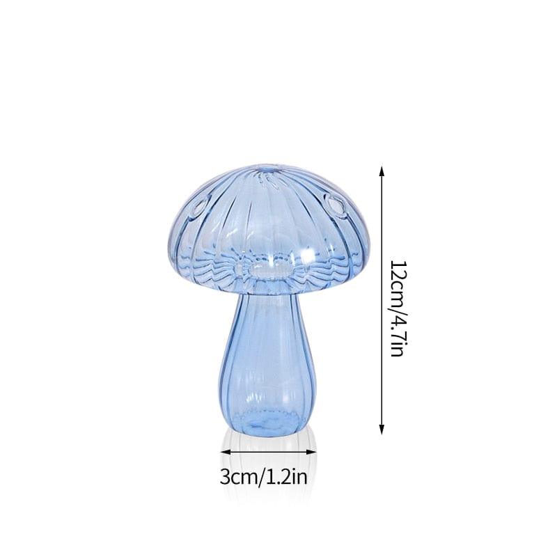 Shop 0 Glass Vase S33 Misty Mushroom Vase Mademoiselle Home Decor