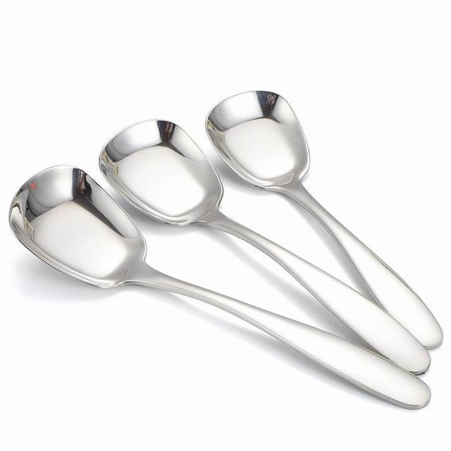 Shop Serving Piece Silver Mogul Serving Spoon Mademoiselle Home Decor
