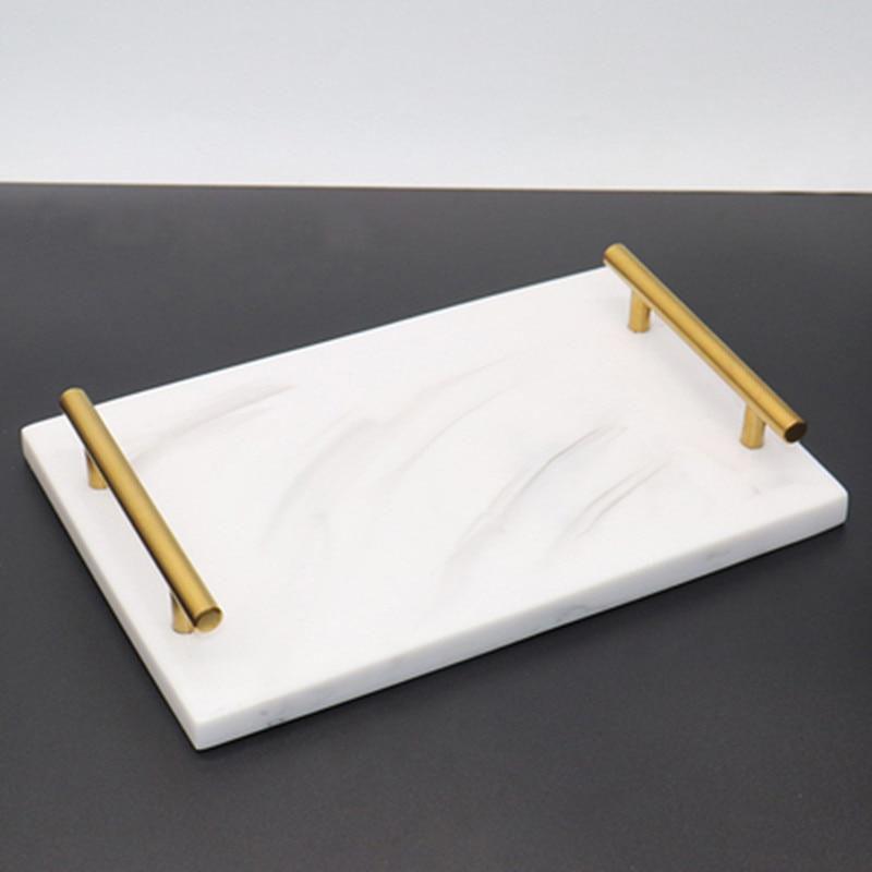 Shop 0 White square tray-30x20x1.8cm 1 Mojo Bathroom Accessories Set Mademoiselle Home Decor