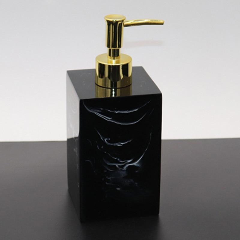 Shop 0 500ml black Mojo Bathroom Accessories Set Mademoiselle Home Decor