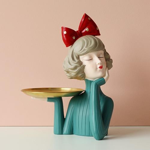 Shop 200044142 Green Molly Sculpture Mademoiselle Home Decor