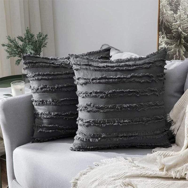 Shop 40507 30X50cm / grey Momo Cushion Cover Mademoiselle Home Decor