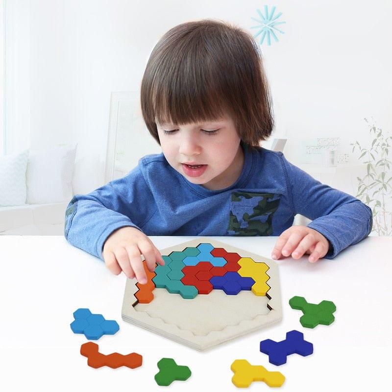Shop 0 Montessori Educational Wooden Puzzle Mademoiselle Home Decor