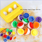 Shop 0 6pcs Eggs Random Montessori Eggs Puzzle Toy Mademoiselle Home Decor