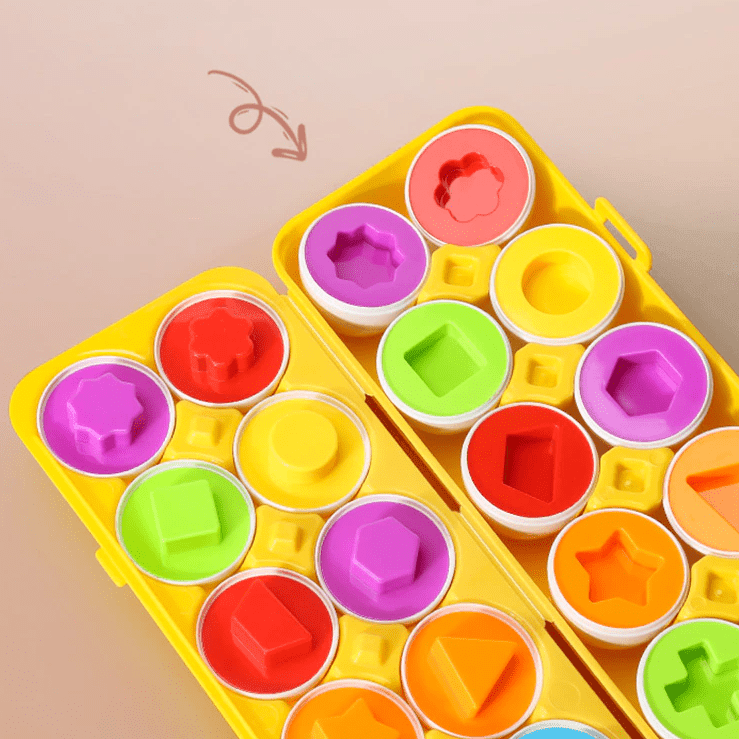 Shop 0 Montessori Eggs Puzzle Toy Mademoiselle Home Decor
