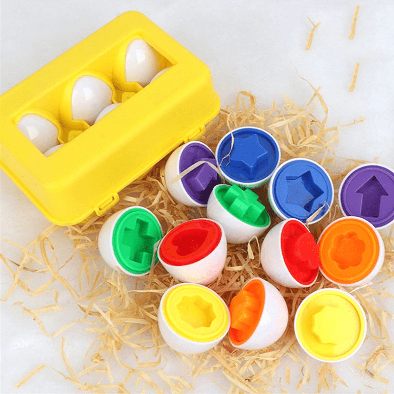 Shop 0 Montessori Eggs Puzzle Toy Mademoiselle Home Decor