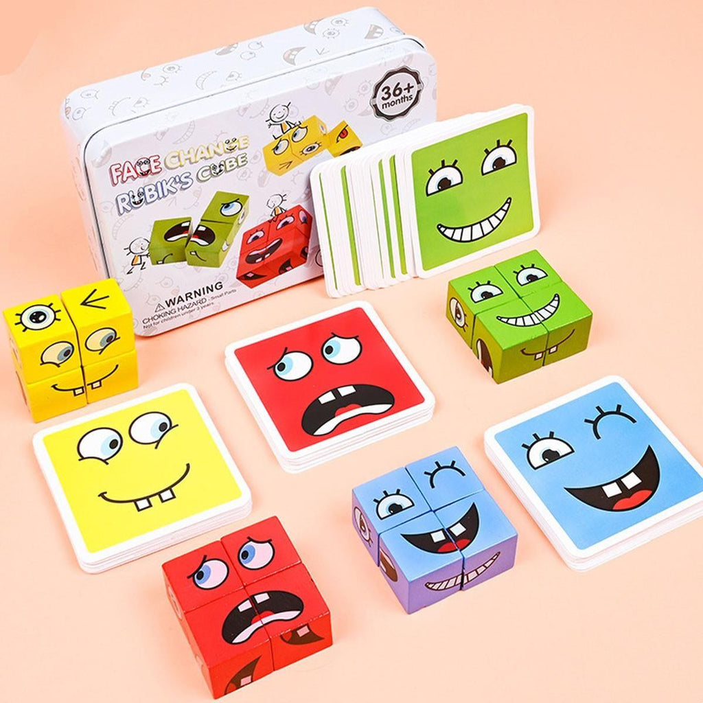 Shop 0 Montessori Emotions Building Blocks Mademoiselle Home Decor