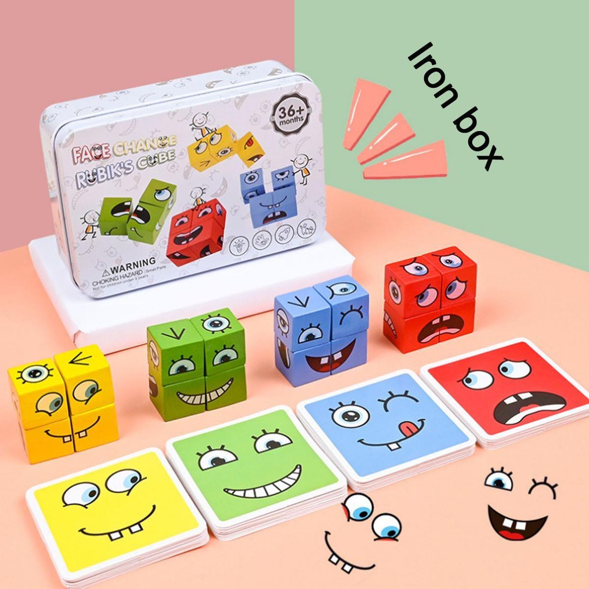 Shop 0 Montessori Emotions Building Blocks Mademoiselle Home Decor