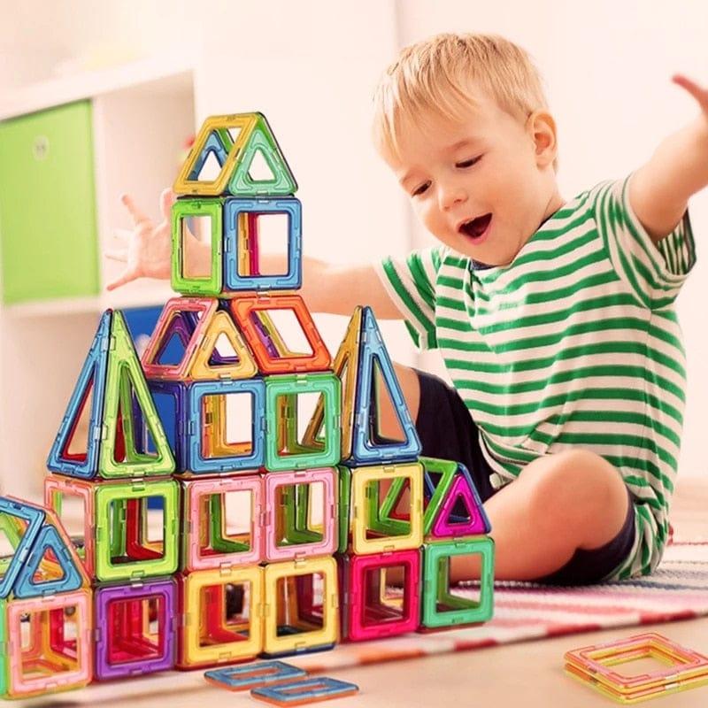 Shop 0 Montessori Magnetic Building Blocks Toy Mademoiselle Home Decor