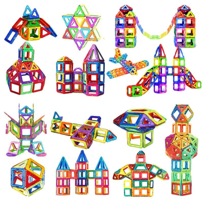 Shop 0 Montessori Magnetic Building Blocks Toy Mademoiselle Home Decor