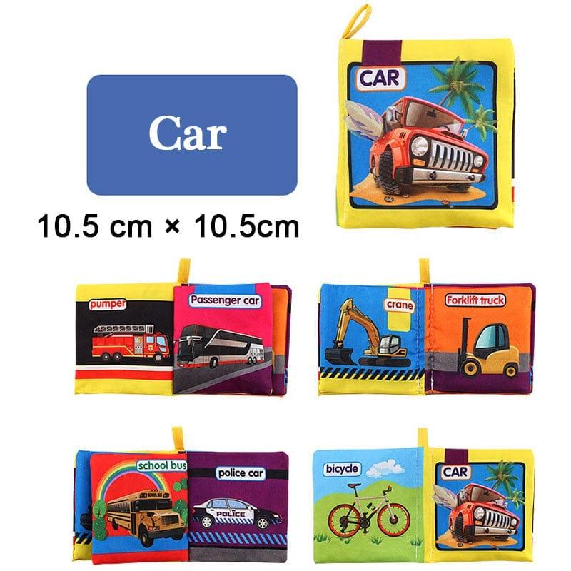 Shop 0 Car 468 Montessori Sensory Soft Learning Books Mademoiselle Home Decor