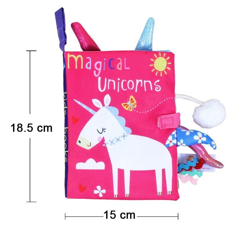 Shop 0 unicorn 550 Montessori Sensory Soft Learning Books Mademoiselle Home Decor