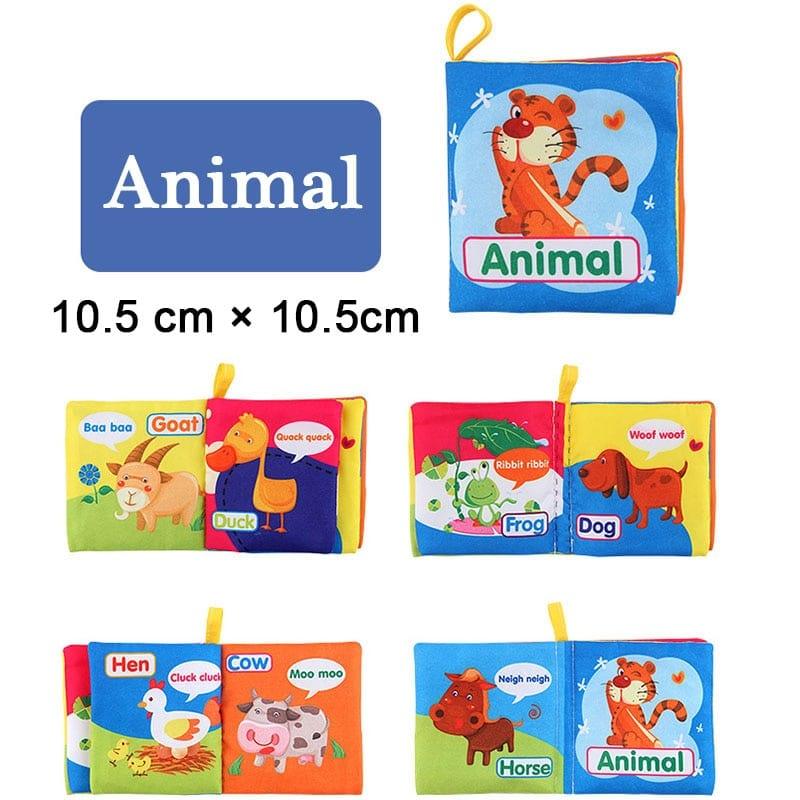 Shop 0 Animal 468 Montessori Sensory Soft Learning Books Mademoiselle Home Decor