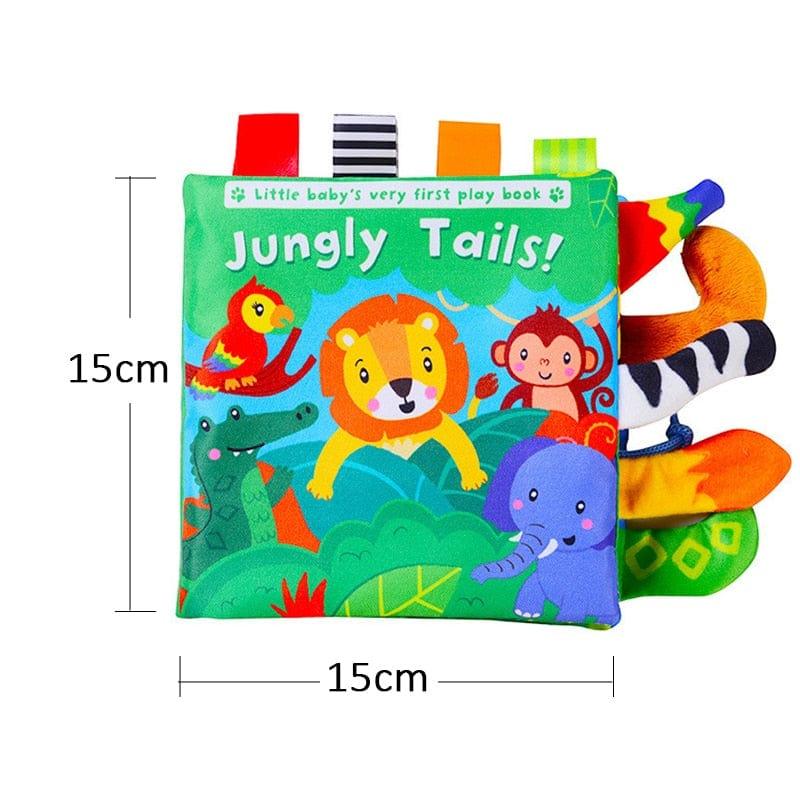 Shop 0 jungle 621 Montessori Sensory Soft Learning Books Mademoiselle Home Decor