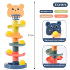 Shop 0 5 layers Montessori Slide Sensory Toy Mademoiselle Home Decor