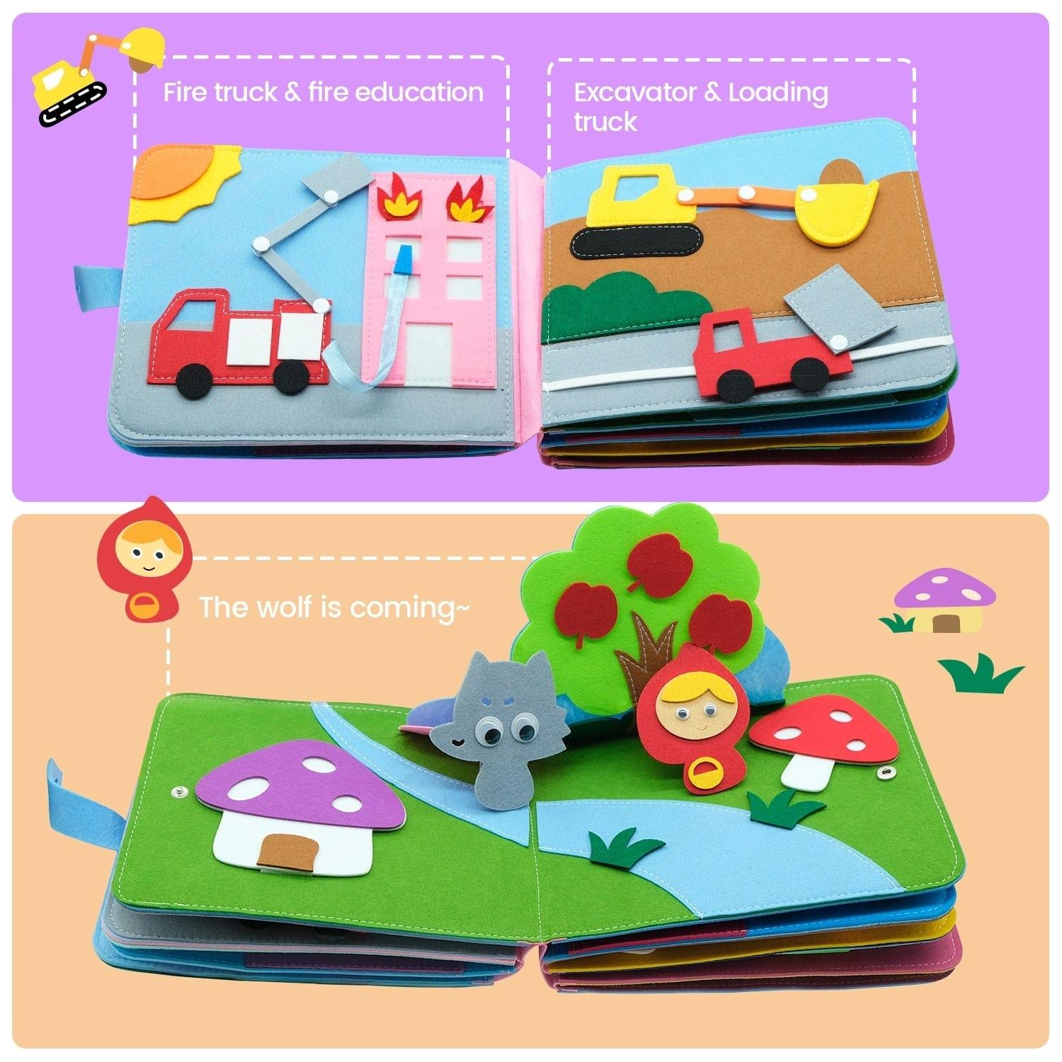 Shop 0 Montessori Soft Learning Books Mademoiselle Home Decor