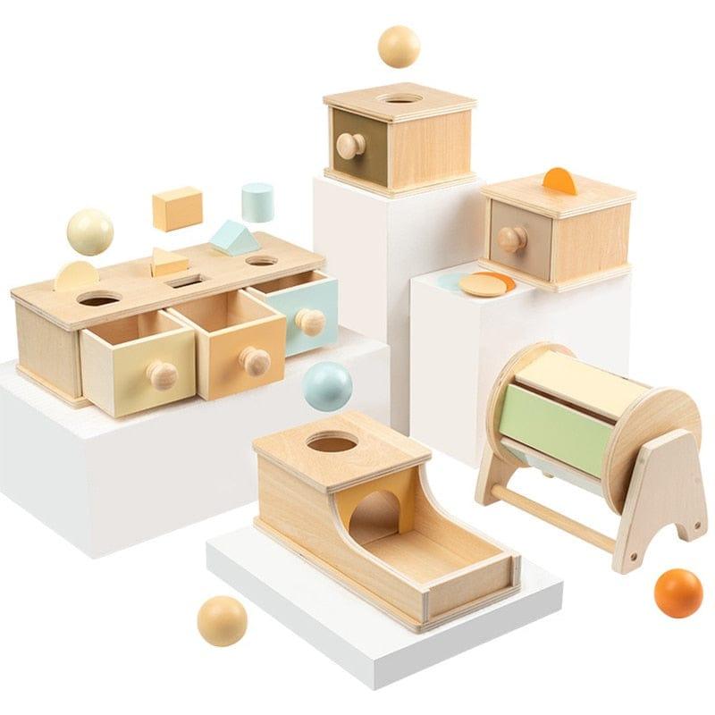 Shop 0 Montessori Wooden Sensory Toy Mademoiselle Home Decor