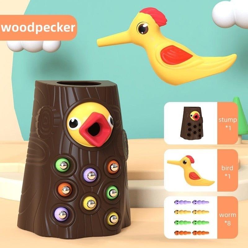 Shop 0 Montessori Woodpecker Learning Toy Mademoiselle Home Decor
