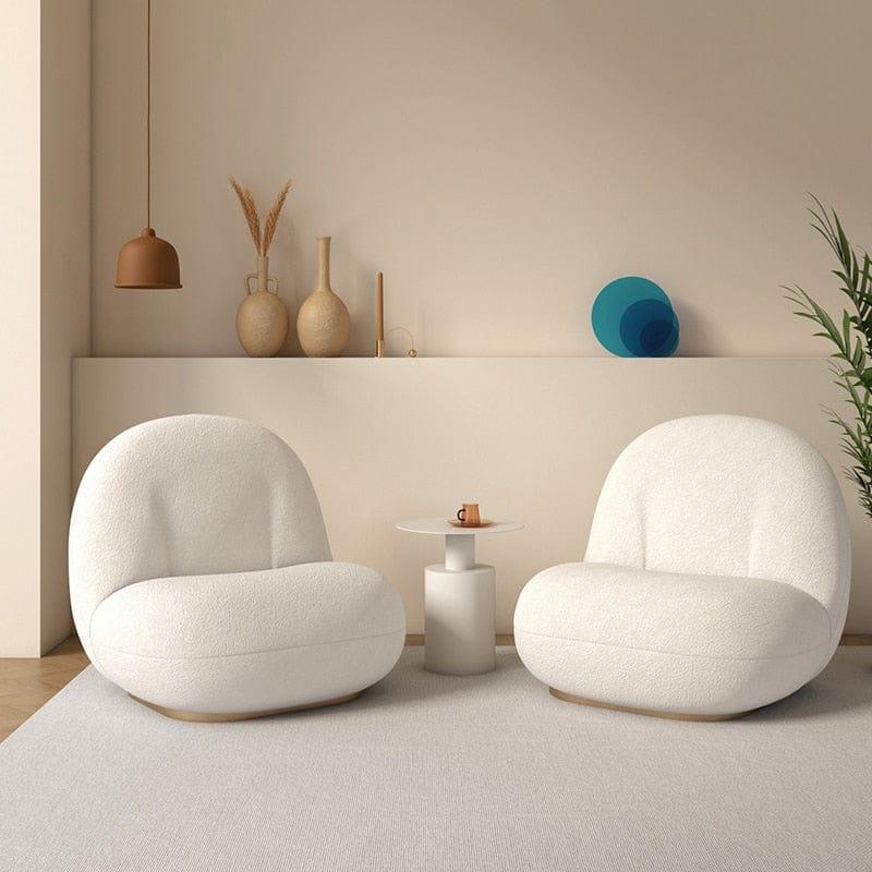 Shop 0 Nordic Chair Custom Lazy Sofa Egg Chair Tatami Simple Living Room Bedroom Balcony Ins Armchair  Chairs Living Room Mademoiselle Home Decor