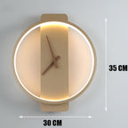 Shop 39050510 Copper Mordis Light Up Clock Mademoiselle Home Decor