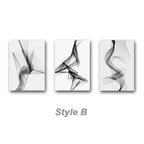 Shop 0 B / 13X18cm No Frame Morphe Canvas Mademoiselle Home Decor