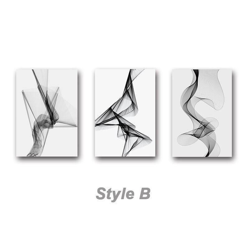 Shop 0 B / 13X18cm No Frame Morphe Canvas Mademoiselle Home Decor