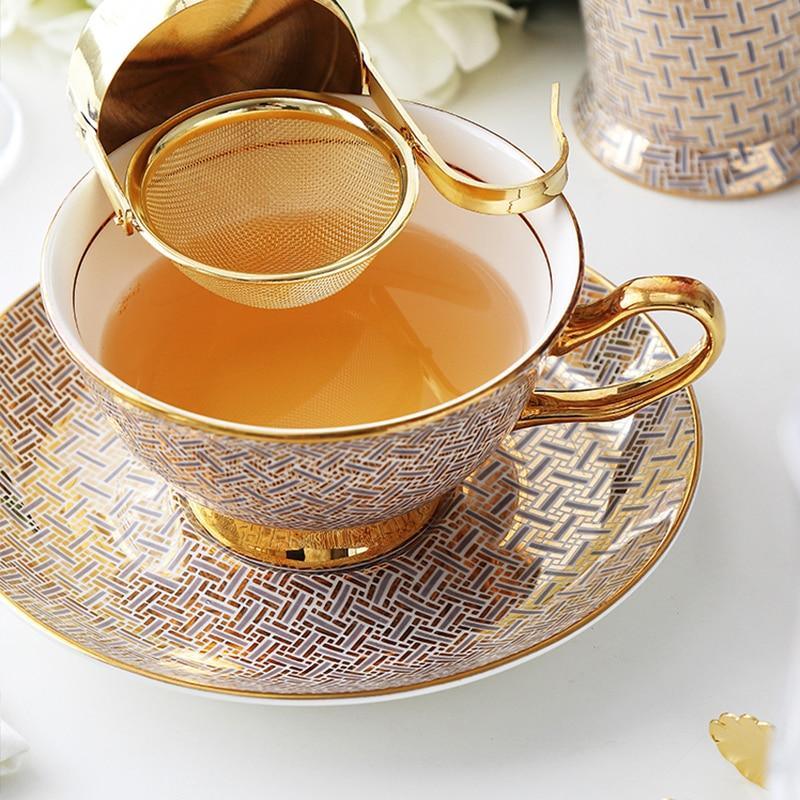 Shop 100003289 Mosaic Cup & Saucer Mademoiselle Home Decor
