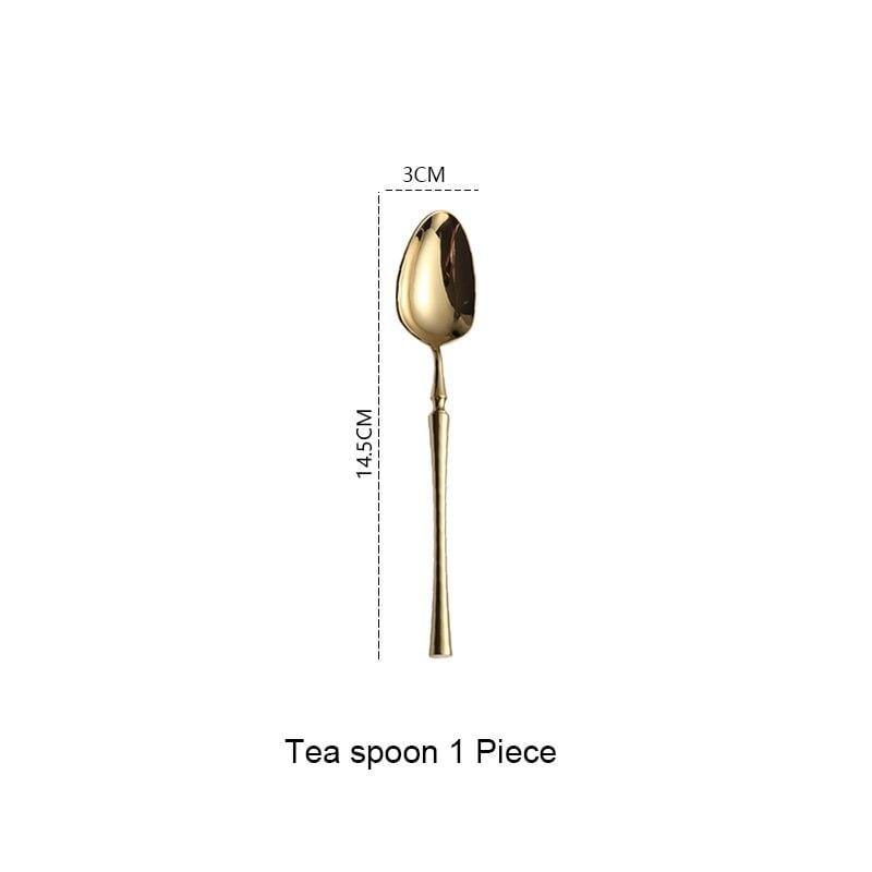 Shop 100003310 Tea spoon Motoko Cutlery Set Mademoiselle Home Decor