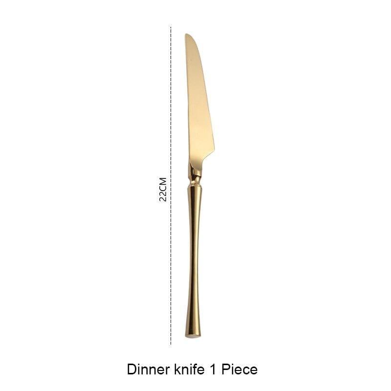 Shop 100003310 Dinner knife Motoko Cutlery Set Mademoiselle Home Decor