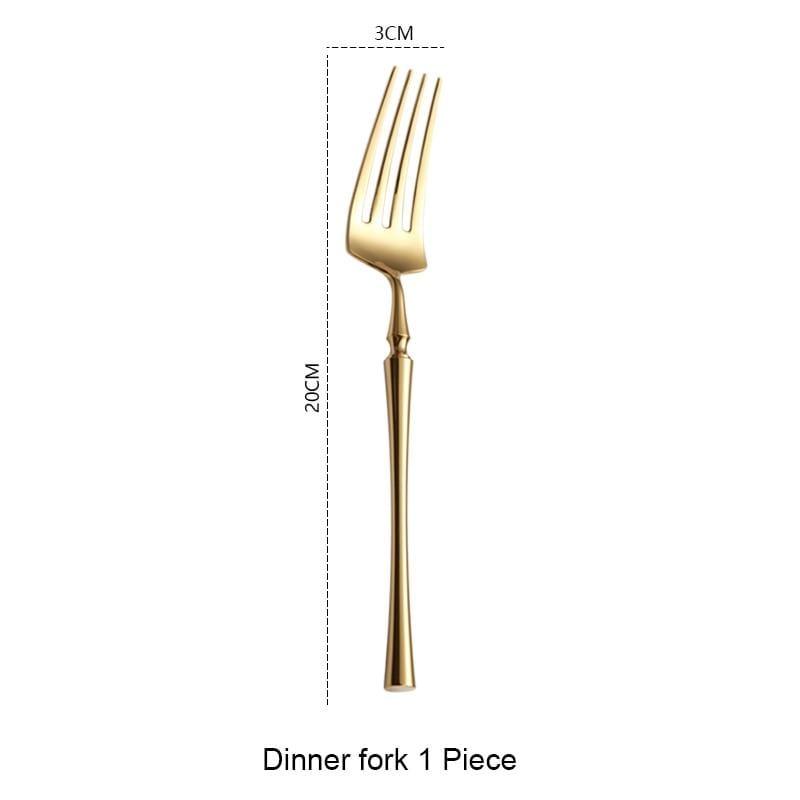 Shop 100003310 Dinner fork Motoko Cutlery Set Mademoiselle Home Decor