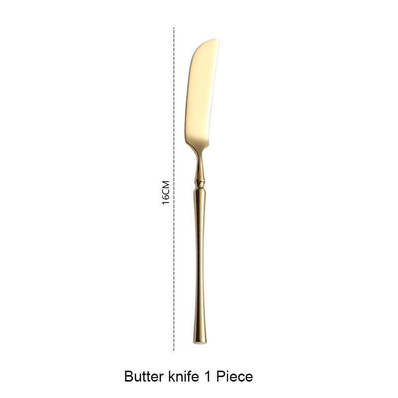 Shop 100003310 Butter knife Motoko Cutlery Set Mademoiselle Home Decor