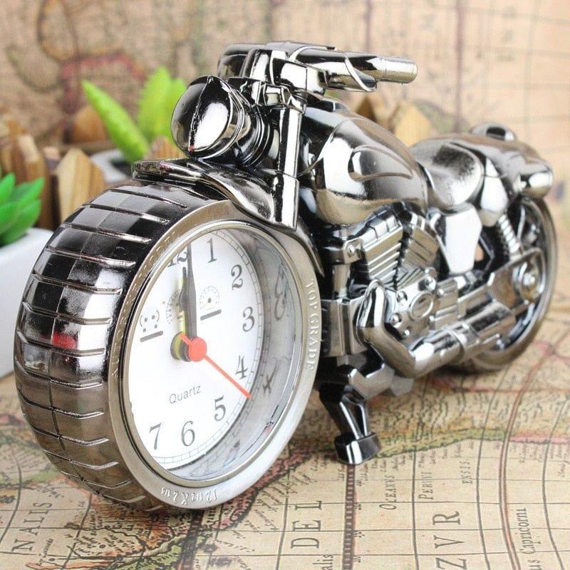 Shop 0 Retro Motorcycle Alarm Clock Portable Battery Power Desktop Alarm Clock Watch for Children Friends Gift Table Decor Mademoiselle Home Decor