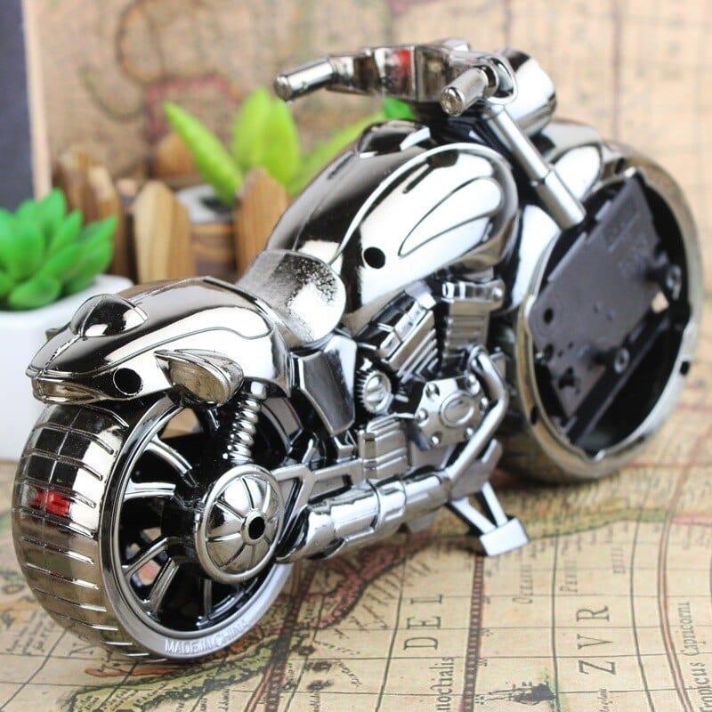 Shop 0 Retro Motorcycle Alarm Clock Portable Battery Power Desktop Alarm Clock Watch for Children Friends Gift Table Decor Mademoiselle Home Decor