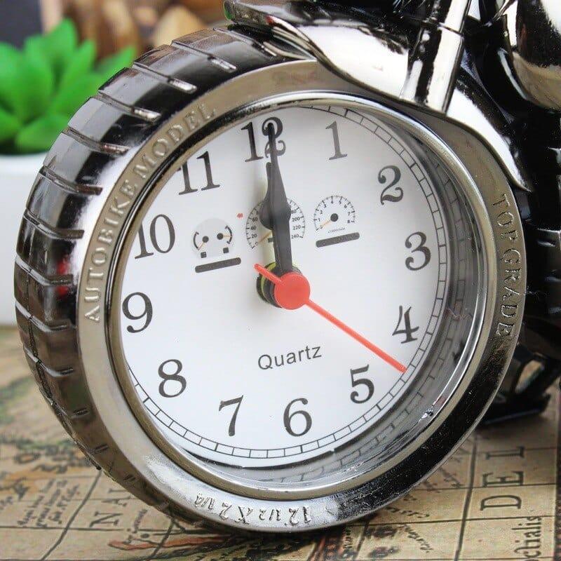 Shop 0 Retro Motorcycle Alarm Clock Portable Battery Power Desktop Alarm Clock Watch for Children Friends Gift Table Decor Mademoiselle Home Decor