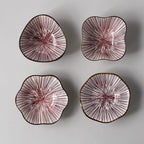 Shop 0 22 4 pcs/set Ceramic Sauce Dish Colored Glazed Japanese Sushi Cold Dishes Cold Noodles Soy Sauce Seas CZY1037 Mademoiselle Home Decor