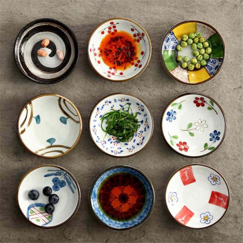 Shop 0 Japanese small Ceramic Sushi Dishes Soy Sauce Dish Seasoning Saucers  Plates Vinegar Salad Wasabi plate sauce cup gravy boats Mademoiselle Home Decor