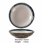 Shop 0 16 Japanese small Ceramic Sushi Dishes Soy Sauce Dish Seasoning Saucers  Plates Vinegar Salad Wasabi plate sauce cup gravy boats Mademoiselle Home Decor