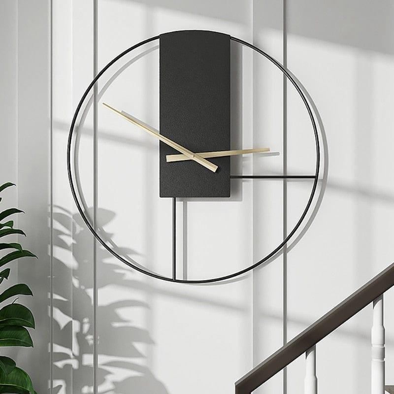 Shop 0 Nordic Retro Luxurious Style Wall Clock Hanging Hollow Metal Clock for Living Room Bedroom Kitchen Wall Decor Mademoiselle Home Decor